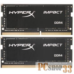 Память оперативная Kingston 64GB 2933MHz DDR4 CL17 SODIMM (Kit of 2) HyperX Impact