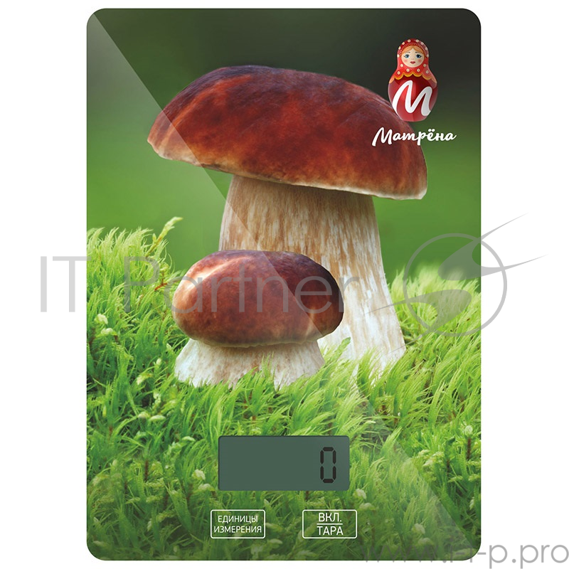 Весы кухонные электронные МАТРЁНА МА-037 Грибы