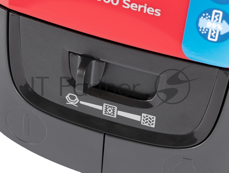 Пылесос Philips XD3000/01 2000Вт красный/черный