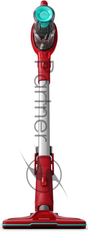 Пылесос ручной Philips FC6721/01 красный/серебристый