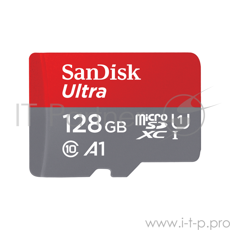 Флеш карта microSD 128GB SanDisk microSDXC Class 10 Ultra (SD адаптер) UHS-I 100MB/s Tablet Packaging