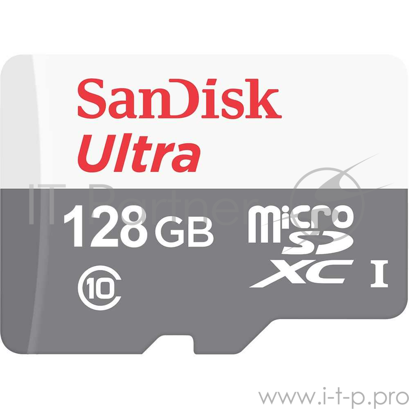 Флеш карта microSD 128GB SanDisk microSDXC Class 10 Ultra UHS-I 100MB/s