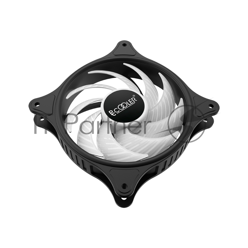 Вентилятор PCCooler FX-120-3 FIXED COLOR FAN 120x120x25мм (3pin+Molex, 80шт./кор, пит. от мат.платы и БП, 1320 об/мин) Retail