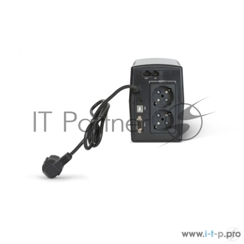 ИБП Импульс Юниор Смарт 600 {600 ВА/360 Вт, LCD, АКБ 1х7Ач, SCHUKOx2},черный {00-КБ001547}