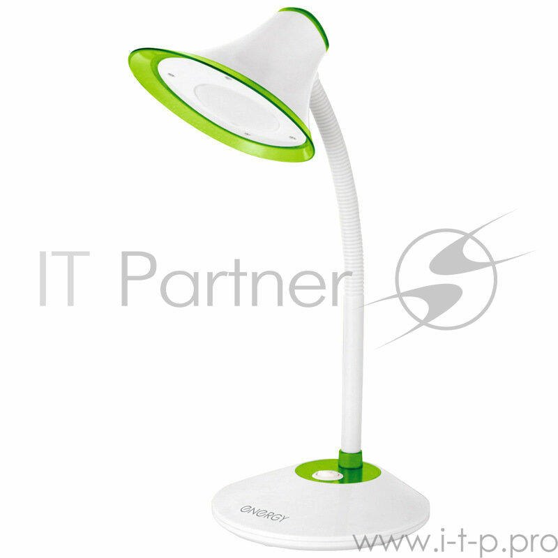 Лампа электрическая настольная ENERGY EN-LED20-1 бело-зеленый