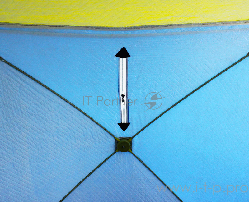 Палатка рыбака КУБ 2 трехслойная LONG дышащая (Стэк)