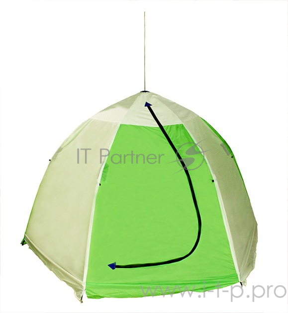 Палатка рыбака 2-м п/автомат брезент (ал. зв.) (Стэк)