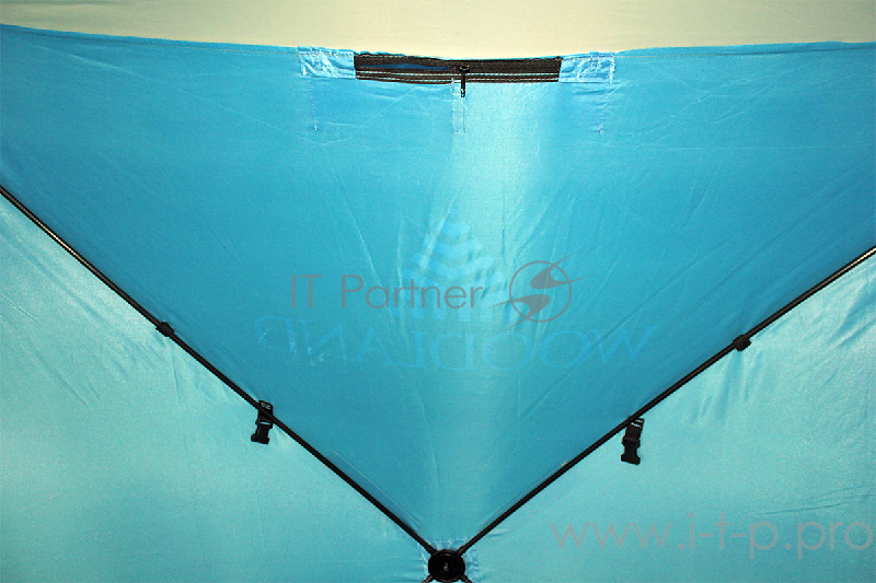Палатка зимняя WOODLAND ICE FISH 2, 165х165х185 см (синий)NEW