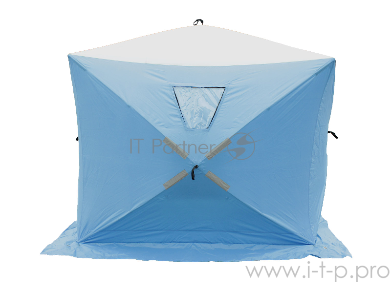 Палатка зимняя WOODLAND ICE FISH DOUBLE 205х205х190 см (синий)