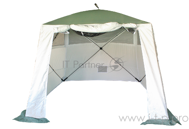 Тент CAMPACK-TENT A-2002W , куб-автомат, с ветро-влагозащитными полотнами