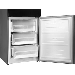 Холодильник Weissgauff WRK 2000 XBNF черный (двухкамерный)