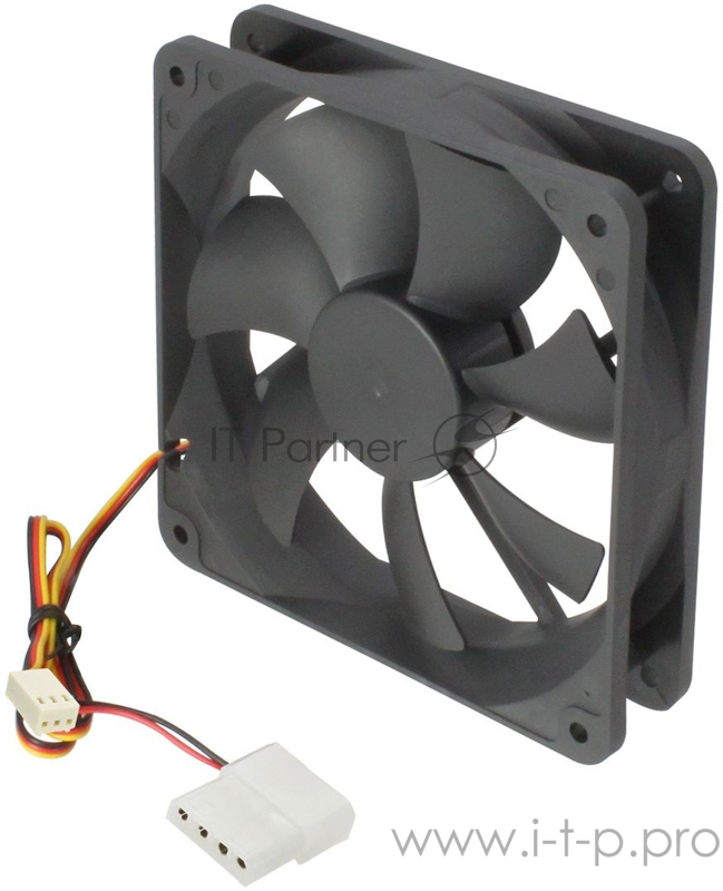 Вентилятор Glacialtech GT ICE 12 120x120x25mm 3-pin 4-pin (Molex)19dB Ret
