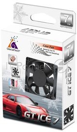 Вентилятор Glacialtech GT ICE 7 70x70x25mm 3-pin 4-pin (Molex)24dB Ret