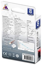 Вентилятор Glacialtech GT ICE 8B 80x80x25mm 3-pin 4-pin (Molex)21dB Ret