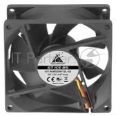 Вентилятор Glacialtech GT ICE 8S 80x80x25mm 3-pin 4-pin (Molex)20dB Ret