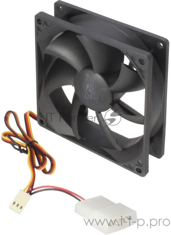 Вентилятор Glacialtech GT ICE 9 90x90x25mm 3-pin 4-pin (Molex)23dB Ret