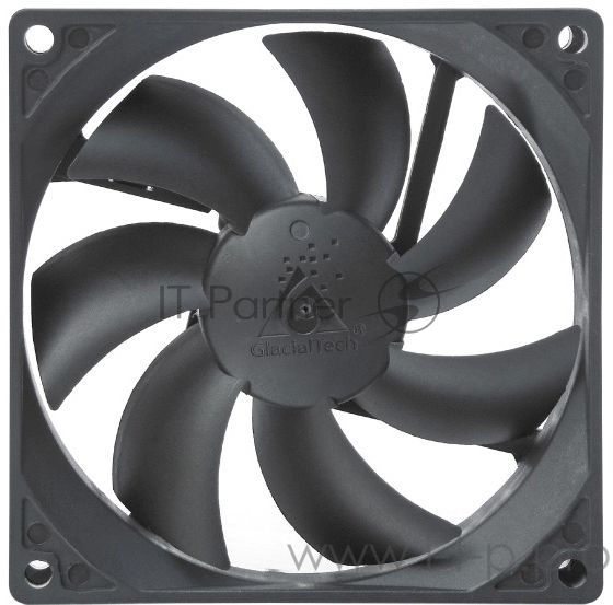 Вентилятор Glacialtech GT ICE 9B 90x90x25mm 3-pin 4-pin (Molex)22dB Ret