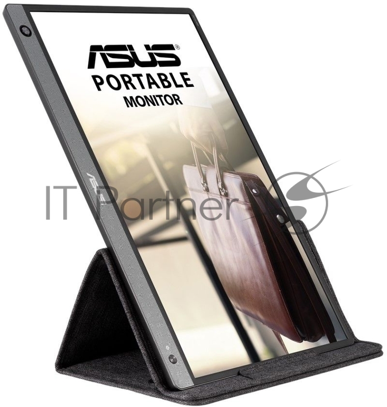 МОНИТОР 15.6 ASUS MB16AH Silver (IPS, LED, Wide, 1920x1080, 5ms, 178°/178°, 220 cd/m, 700:1, +MM, +USB, +Pivot)