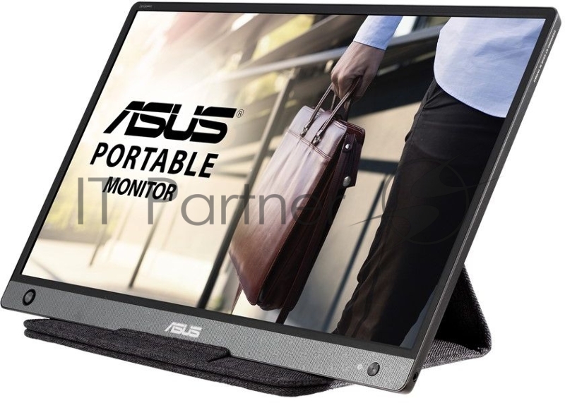 МОНИТОР 15.6 ASUS MB16AH Silver (IPS, LED, Wide, 1920x1080, 5ms, 178°/178°, 220 cd/m, 700:1, +MM, +USB, +Pivot)