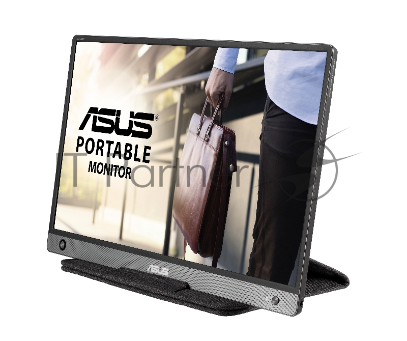 МОНИТОР 15.6 ASUS MB16AH Silver (IPS, LED, Wide, 1920x1080, 5ms, 178°/178°, 220 cd/m, 700:1, +MM, +USB, +Pivot)
