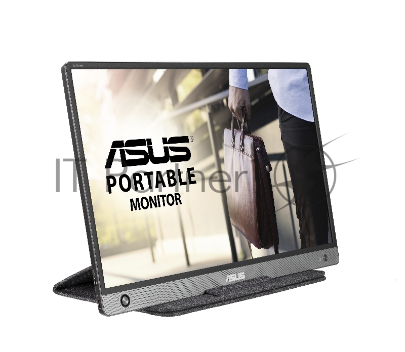 МОНИТОР 15.6 ASUS MB16AH Silver (IPS, LED, Wide, 1920x1080, 5ms, 178°/178°, 220 cd/m, 700:1, +MM, +USB, +Pivot)