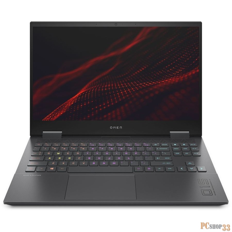 Ноутбук 15.6 FHD HP Omen 15-en0038ur silver (AMD Ryzen 7 4800H/16Gb/512Gb SSD/2060 6Gb/DOS) (22P28EA)