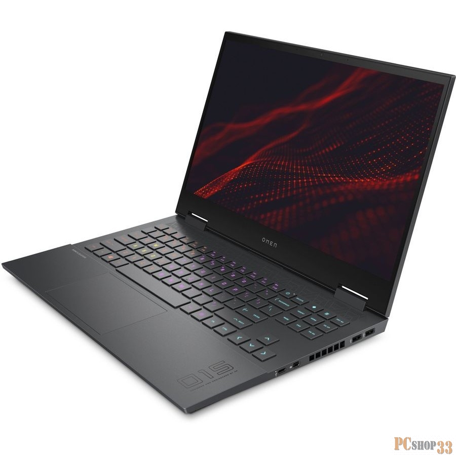 Ноутбук 15.6 FHD HP Omen 15-en0038ur silver (AMD Ryzen 7 4800H/16Gb/512Gb SSD/2060 6Gb/DOS) (22P28EA)
