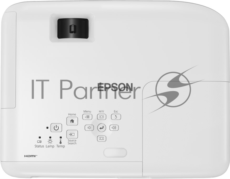 Проектор Epson EB-E01 white (LCD, 1024 x768, 3300Lm, 15000:1, 2.4 kg) (V11H971040)