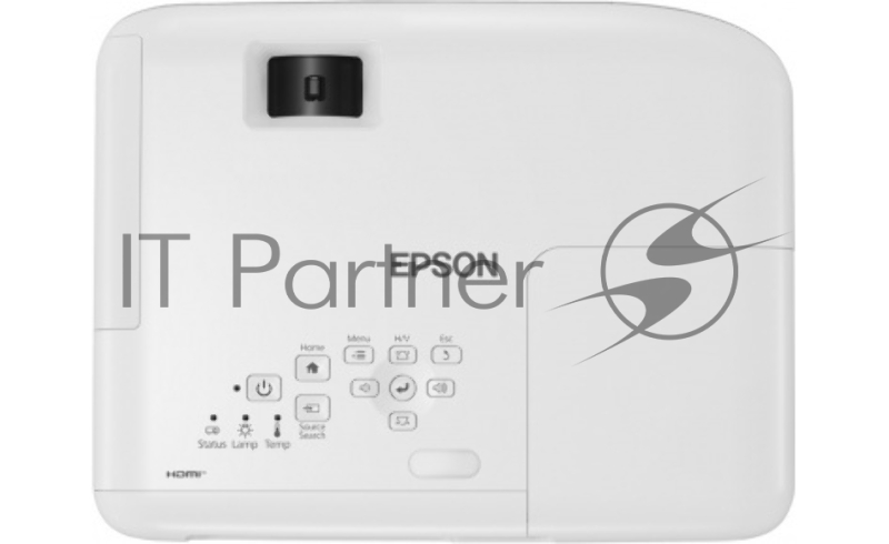 Проектор Epson EB-E01 white (LCD, 1024 x768, 3300Lm, 15000:1, 2.4 kg) (V11H971040)