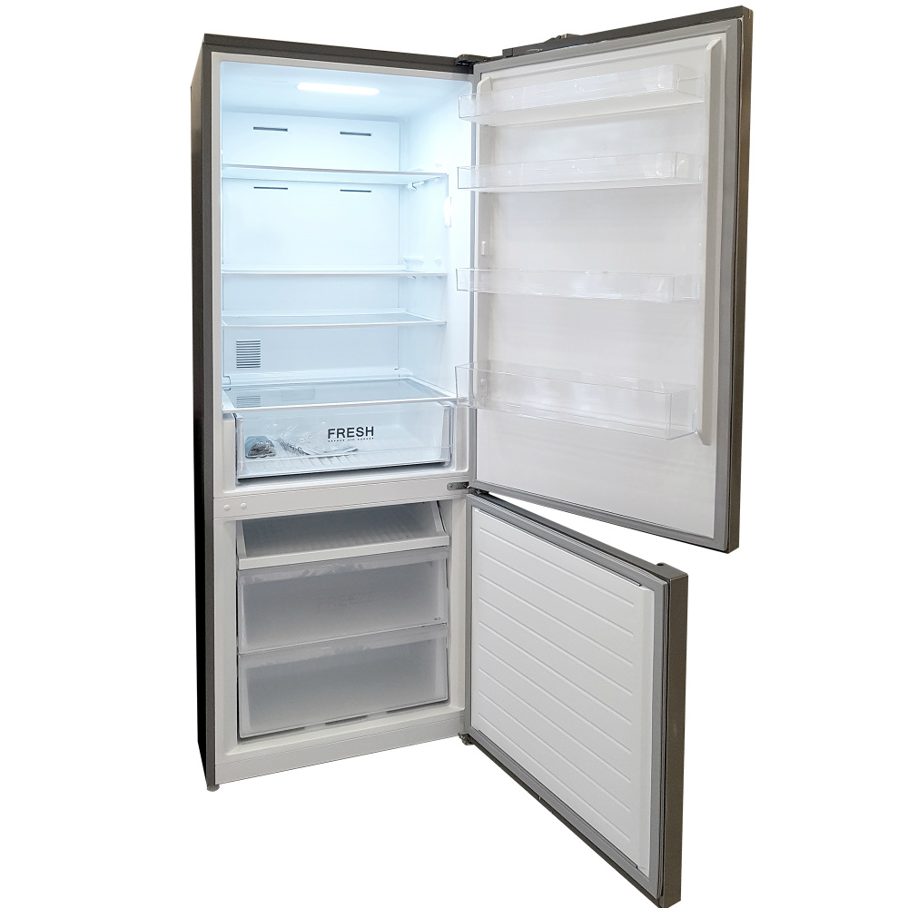 Холодильник KRAFT KF-NF710XD серебристый