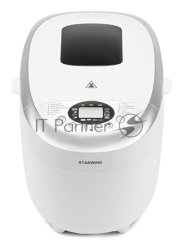 Хлебопечь Starwind SBMM1224 850Вт белый