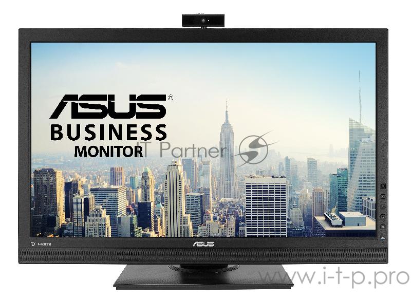 Монитор LCD 23.8 BE24DQLB ASUS BE24DQLB, 23,8 FHD (1920x1080), IPS, DP, HDMI, DVI-D, D-Sub, веб-камера с микрофонным массивом, крепеж для мини-ПК, минимизация мерцания, фильтрация синего света, сертификация TUV