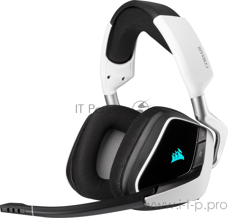 Игровая гарнитура Corsair Gaming™ VOID RGB ELITE Wireless Premium Gaming Headset with 7.1 Surround Sound, White Игровая гарнитура Corsair Gaming™ VOID RGB ELITE Wireless Premium Gaming Headset with 7.1 Surround Sound, White
