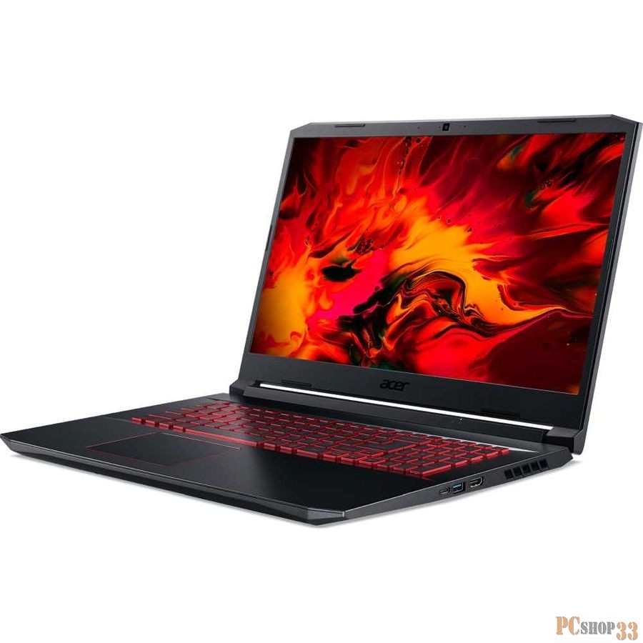 Ноутбук Acer Gaming AN517-52-57Z1 17.3 FHD, Intel Core i5-10300H, 8Gb, 512Gb SSD, noODD, Nvidia GF GTX1660Ti 6Gb VRAM,