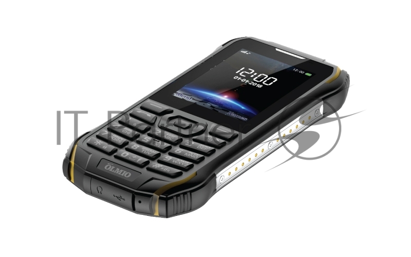 Мобильный телефон OLMIO X05 (черный-желтый)