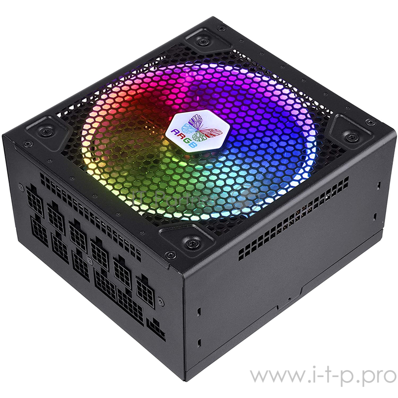 Блок питания 650 Ватт Super Flower Power Supply Leadex III Gold ARGB, 650W, ATX, 130mm, 6xSATA, 4xPCI-E(6+2), APFC, 80+ Gold, Full Modular