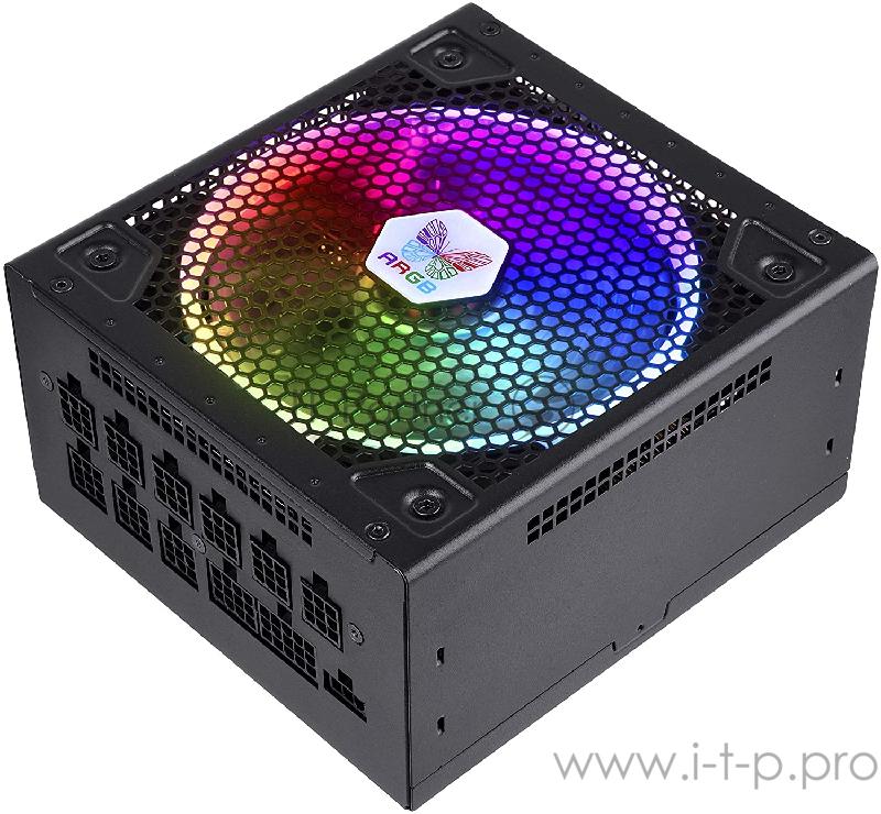 Блок питания 750 Ватт Super Flower Power Supply Leadex III Gold ARGB, 750W, ATX, 130mm, 9xSATA, 6xPCI-E(6+2), APFC, 80+ Gold, Full Modular