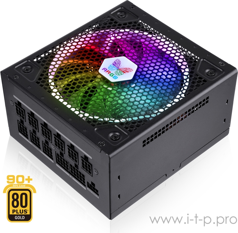 Блок питания 850 Ватт Super Flower Power Supply Leadex III Gold ARGB Pro, 850W, ATX, 130mm, 9xSATA, 6xPCI-E(6+2), APFC, 80+ Gold, Full Modular