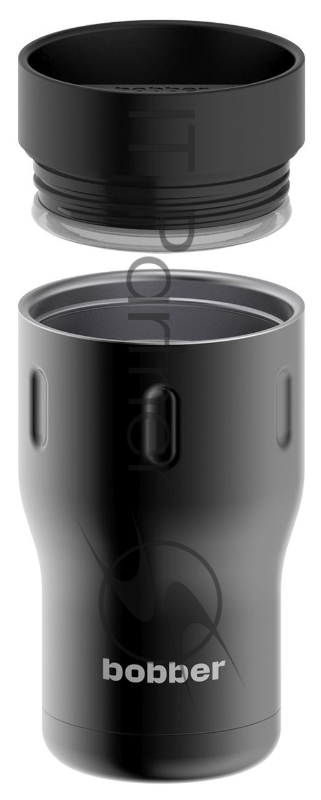 Термокружка Bobber Tumbler-350 0.35л. черный тубус (TUMBLER-350/BLA)