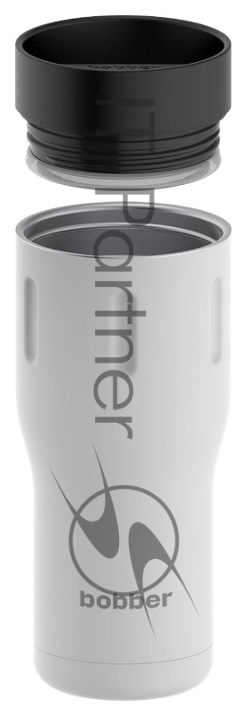 Термокружка Bobber Tumbler-470 0.47л. белый тубус (TUMBLER-470/WHI)