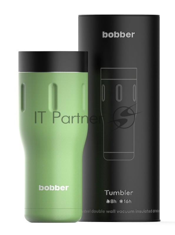 Термокружка Bobber Tumbler-470 0.47л. светло-зеленый тубус (TUMBLER-470/GRE)