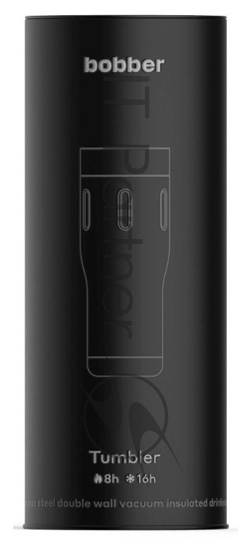 Термокружка Bobber Tumbler-470 0.47л. серебристый тубус (TUMBLER-470/GLOSSY)