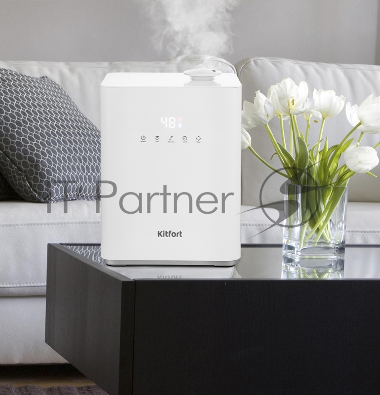 Увлажнитель воздуха Kitfort KT-2809 30Вт (ультразвуковой) белый