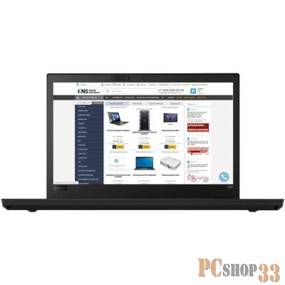 Ноутбук Lenovo ThinkPad T480 20L50005RT black 14