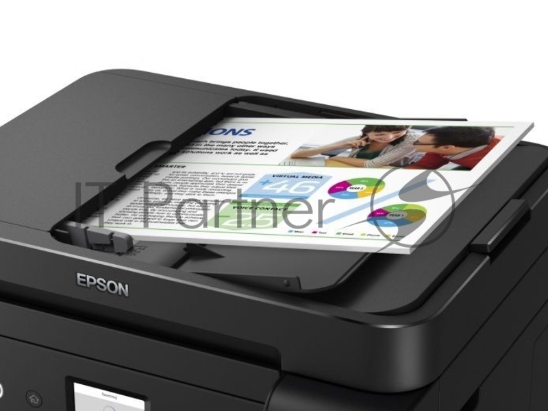 Принтер Epson L6190 (A4 Duplex Net WiFi USB RJ-45 черный) C11CG19404