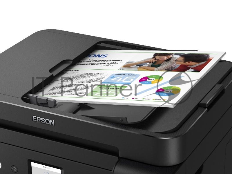 Принтер Epson L6190 (A4 Duplex Net WiFi USB RJ-45 черный) C11CG19404