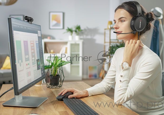 Камера Web Avermedia BO317 черный 2Mpix USB2.0 с микрофоном