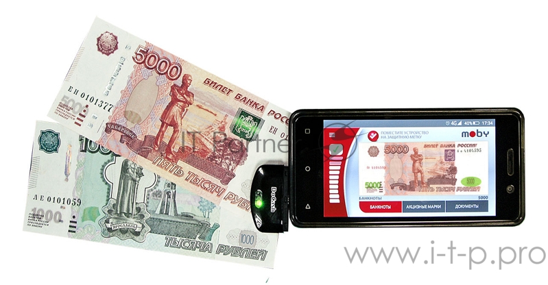 Детектор банкнот DoCash Moby 11386 автоматический рубли