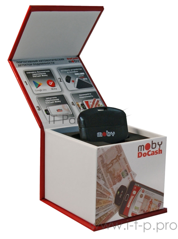 Детектор банкнот DoCash Moby 11386 автоматический рубли