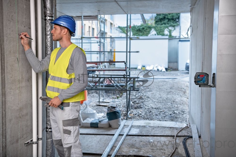 Лазерный нивелир Bosch GLL 2-15 G + LB 10